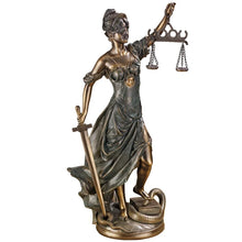 Load image into Gallery viewer, Goddess of Justice Themis Figurine, 16&quot; H x 7&quot; W x 7&quot; D
