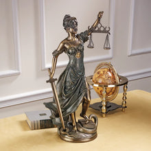 Load image into Gallery viewer, Goddess of Justice Themis Figurine, 16&quot; H x 7&quot; W x 7&quot; D
