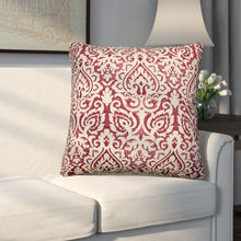 Load image into Gallery viewer, Godines Cotton Damask Throw Pillow GL25
