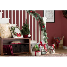 Load image into Gallery viewer, Pink Godines Cotton Damask Throw Pillow
