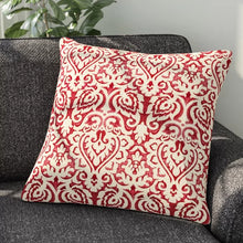 Load image into Gallery viewer, Godines Cotton Damask Throw Pillow
