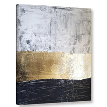 Load image into Gallery viewer, 32&quot; H x 24&quot; W x 2&quot; D Golden Sea - Wrapped Canvas Graphic Art
