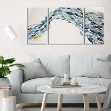 Load image into Gallery viewer, Goldfish by Norman Wyatt Jr. - 3 Piece Wrapped Canvas (Set of 3)
