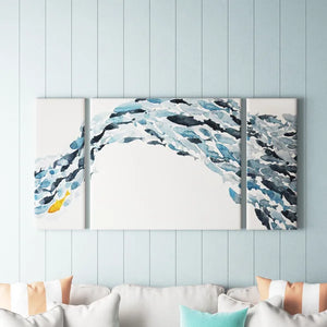 Goldfish by Norman Wyatt Jr. - 3 Piece Wrapped Canvas (Set of 3)