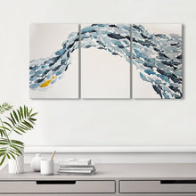 Load image into Gallery viewer, Goldfish by Norman Wyatt Jr. 3 Piece Wrapped Canvas Print
