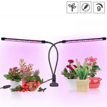 Load image into Gallery viewer, Gooseneck Double LED Plant Grow Light
