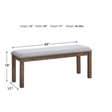 Load image into Gallery viewer, Goulven Upholstered Bench
