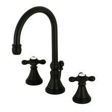 Load image into Gallery viewer, Governor Widespread Faucet 2-handle Bathroom Faucet with Drain Assembly

