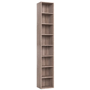 Dark Oak Gracyn 70.9'' H x 11.6'' W Wood Standard Bookcase