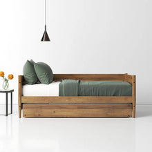Load image into Gallery viewer, Castanho Brown Grady Twin Solid Wood Daybed with Trundle
