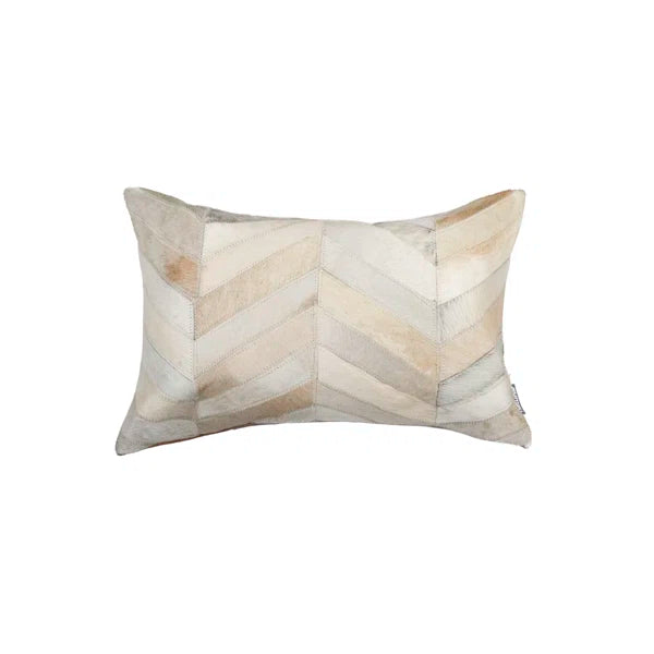 Graham Rectangular Leather Pillow Cover & Insert