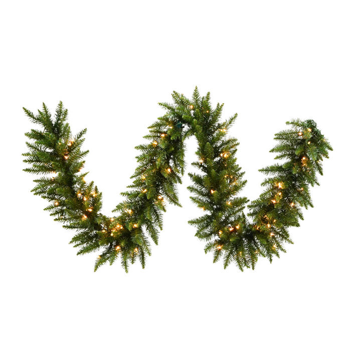 Grand Teton Vickerman Artificial Camdon Fir Garland. 9' 14