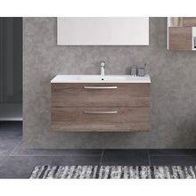 Load image into Gallery viewer, Granillo 40&quot; Wall-Mounted Single Bathroom Vanity Set 6632RR (2 boxes)
