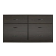 Load image into Gallery viewer, Espresso Grantville 6 Drawer 53.54&#39;&#39; W Dresser
