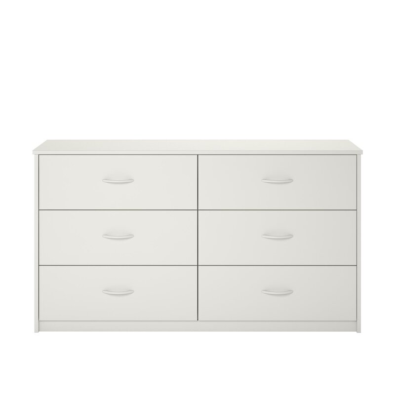 Grantville 6 Drawer 53.54'' W Dresser 6808RR