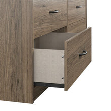 Load image into Gallery viewer, Grantville 6 Drawer Dresser Rustic Oak #2358HW
