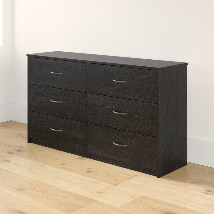Black Oak Grantville 6 Drawer Dresser (SB1297)