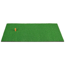 Load image into Gallery viewer, 12&quot; H x 24&quot; W x 2&quot; D Green Grass Turf Mat Training Aid Vinyl Golf 1120AH
