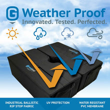 Load image into Gallery viewer, Black Gravipod Duo Square Detachable Umbrella Weight (ND126)

