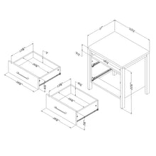 Load image into Gallery viewer, Gravity 2 - Drawer Nightstand

