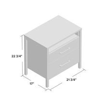 Load image into Gallery viewer, Gray Maple Gravity 2 - Drawer Nightstand
