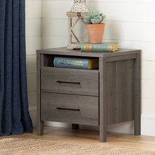Load image into Gallery viewer, Gray Maple Gravity 2 - Drawer Nightstand
