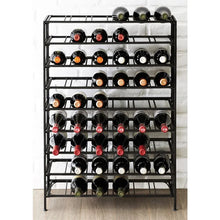 Load image into Gallery viewer, Grecia 54 Bottle Floor Wine Bottle Rack in Black
