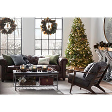 Load image into Gallery viewer, 9&#39; Green Artificial Spruce Christmas Tree with Lights
