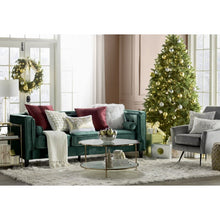 Load image into Gallery viewer, Green Artificial Spruce Christmas Tree with Lights
