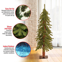 Load image into Gallery viewer, 4&#39; Green Cedar Artificial Christmas Tree
