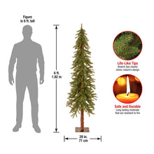 Load image into Gallery viewer, 6&#39; Green Cedar Artificial Christmas Tree

