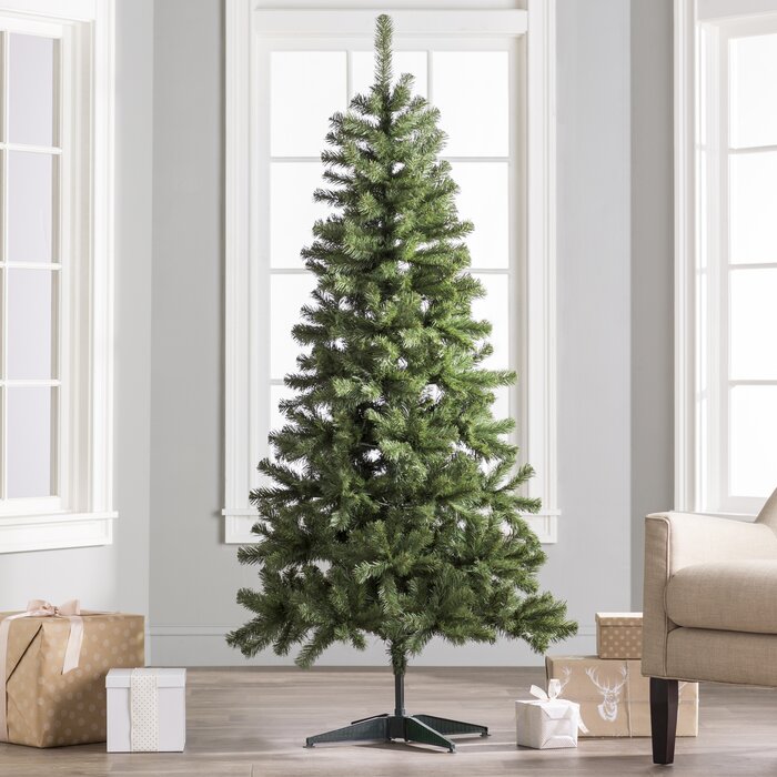 6' H Green Fir Artificial Christmas Tree #1747HW