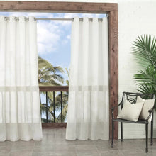 Load image into Gallery viewer, Griffith Solid Sheer Grommet Single Curtain Panel (Set of 4)
