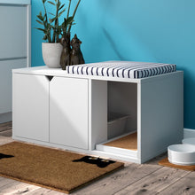 Load image into Gallery viewer, White Grinnell Eco Litter Box Enclosure 7795

