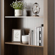 Load image into Gallery viewer, Groce 72&#39;&#39; H x 31.5&#39;&#39; W Standard Bookcase
