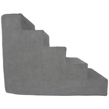 Load image into Gallery viewer, Grommit High Density Foam 5 Step Pet Stair
