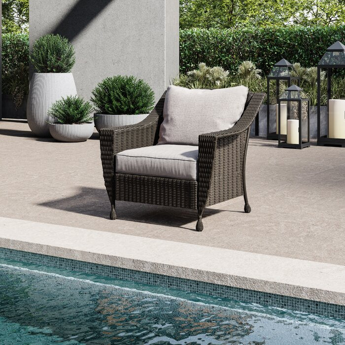 Grondin Patio Chair with Cushions