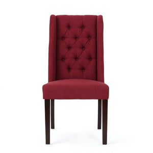 Red Grosse Tufted Side Chair MRM3541