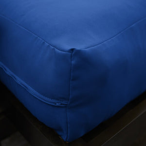Full Blue Guerrero Cotton Futon Mattress