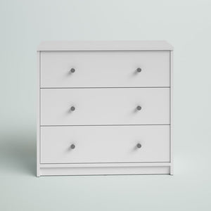 26.89'' H X 28.5'' W X 11.85'' D Guilford 3 Drawer Dresser