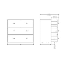 Load image into Gallery viewer, Guilford 3 Drawer 28.5&#39;&#39; W Dresser cg7
