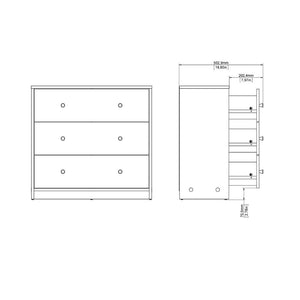 Guilford 3 Drawer 28.5'' W Dresser cg7