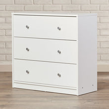 Load image into Gallery viewer, Three Drawer Dresser in White #9588
