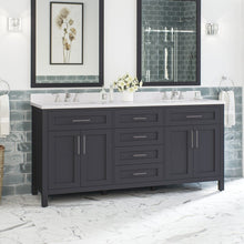 Load image into Gallery viewer, Guiliaine 72&quot; Double Bathroom Vanity Set MRM2657

