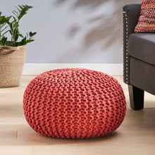 Load image into Gallery viewer, Guion 20&#39;&#39; Wide Round Pouf Ottoman 6867RR
