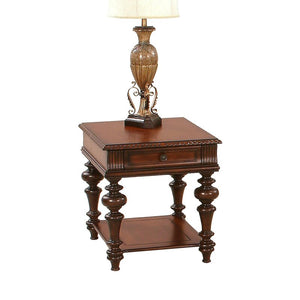 Gully 24'' Tall End Table with Storage