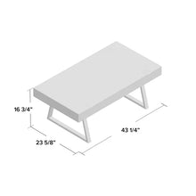 Load image into Gallery viewer, Gurmail Sled Coffee Table

