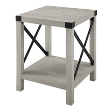 Load image into Gallery viewer, Stone Gray Gwen 22&#39;&#39; Tall End Table
