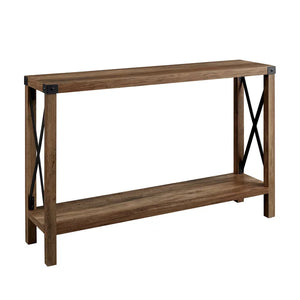 Rustic Oak Gwen 46'' Console Table