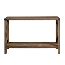 Load image into Gallery viewer, Rustic Oak Gwen 46&#39;&#39; Console Table
